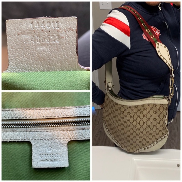 GUCCI Pelham Messenger Studded Bag - Picture 7 of 8